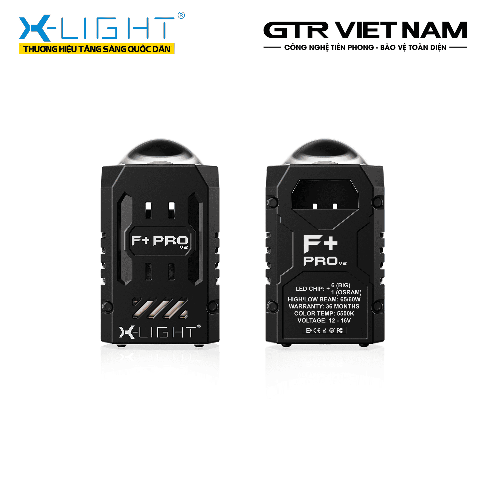 ĐÈN BI LED X-LIGHT F+ PRO - THẾ HỆ THỨ 2